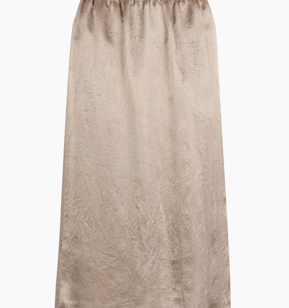 Beige midi skirt - null - Beige | Sisley K image number 1